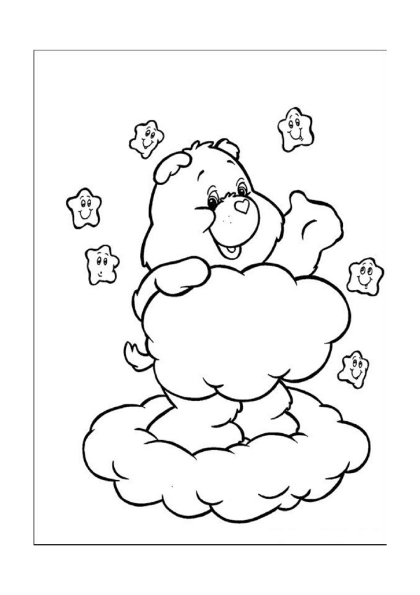 45 Collections Coloring Pages Care Bear  Latest Free