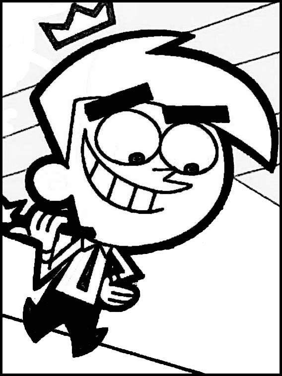 fairly odd parents coloring pages