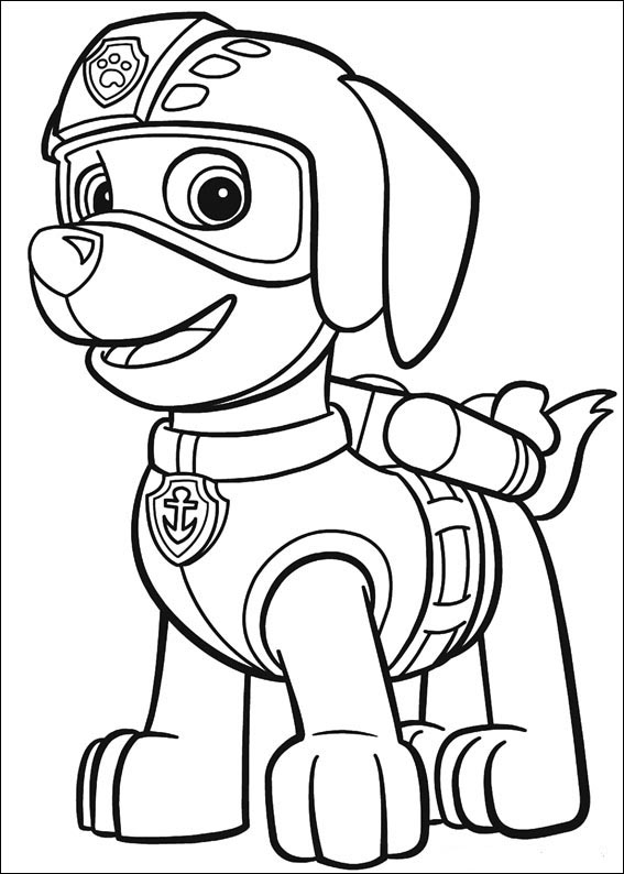 Coloring Paw Patrol