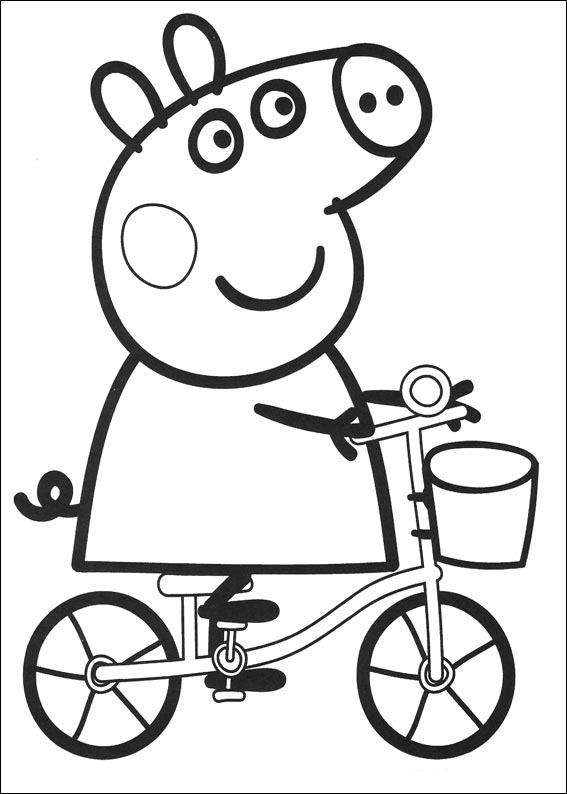 Desenhos da Peppa para imprimir e colorir.  Utskrivbara  färgläggningssidor, Minioner, Barn