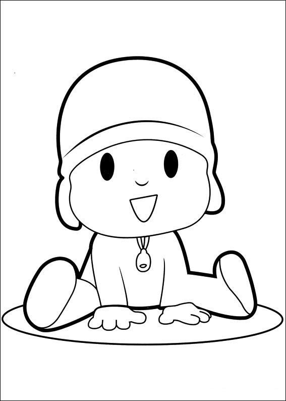 Desenhos para Imprimir e Colorir Pocoyo 9