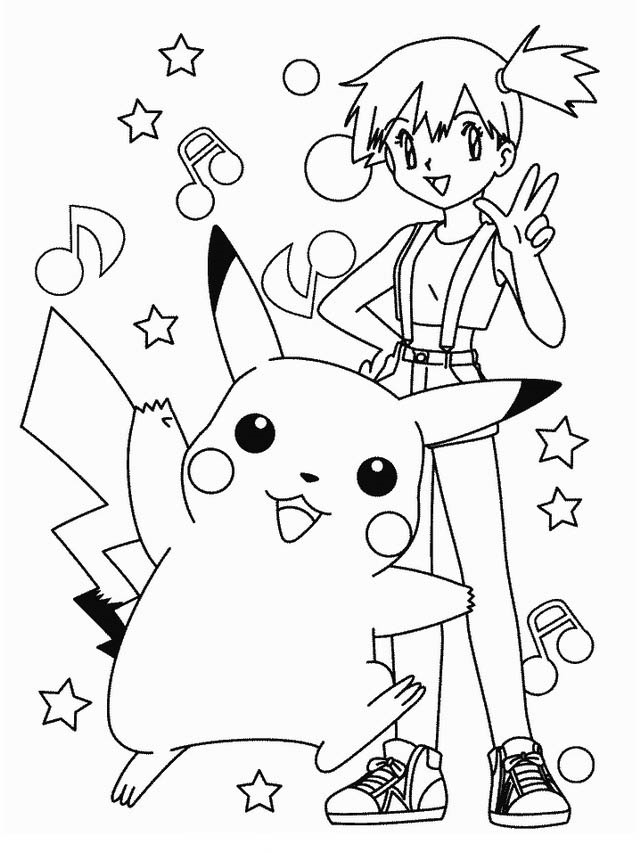 Galeria de fotos e imagens: Desenhos para colorir de Pokémon