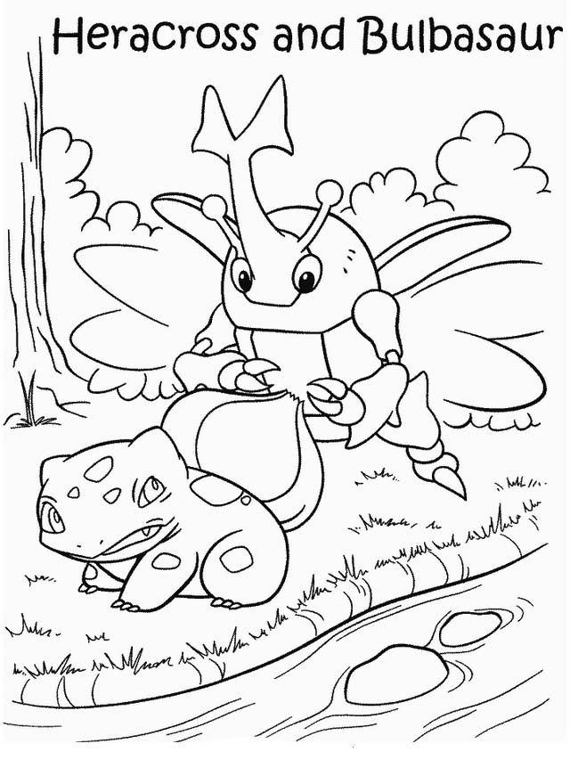 Desenhos para Pintar Pokemon 30