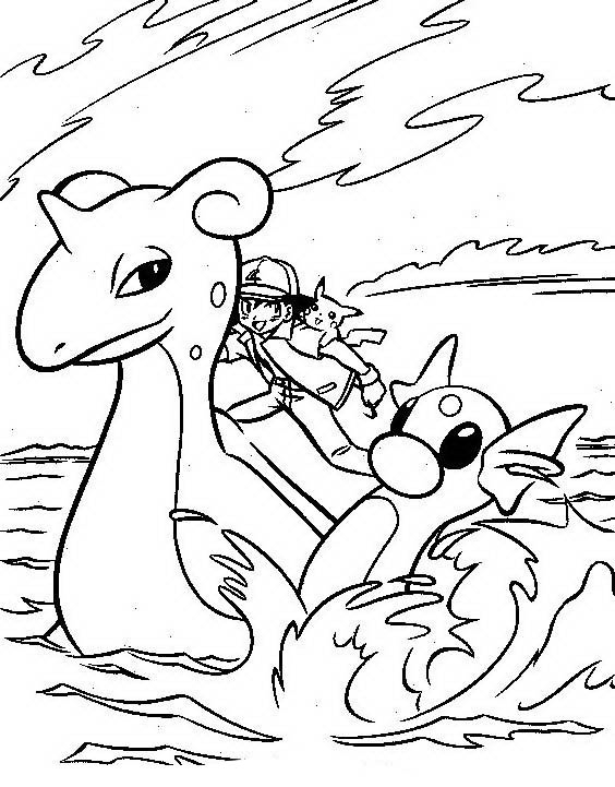 pokemon para colorir 85 –  – Desenhos para Colorir