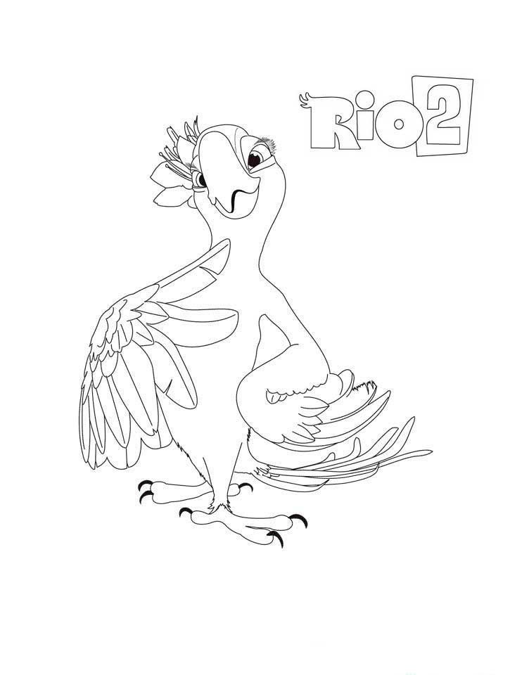 Dibujos Faciles Rio 5