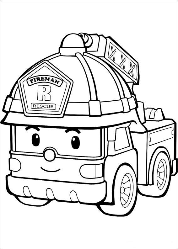 50 Robot Car Coloring Pages Best