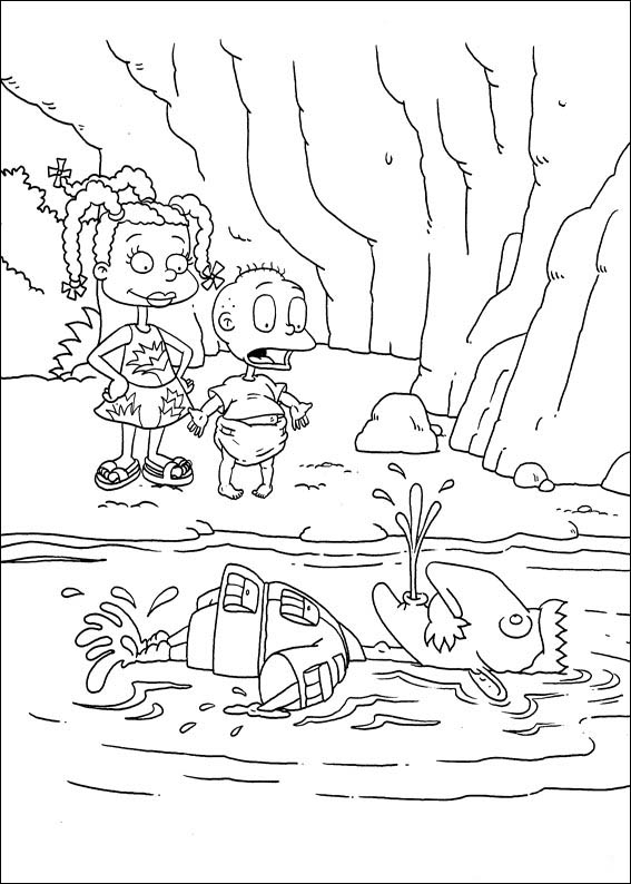 printable coloring pages rugrats 77