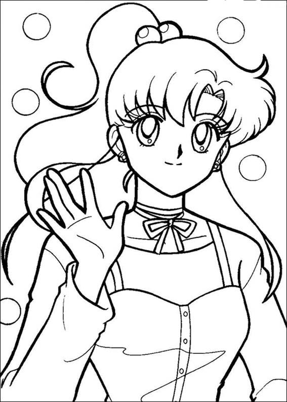 Dibujos para Colorear Sailor Moon 7