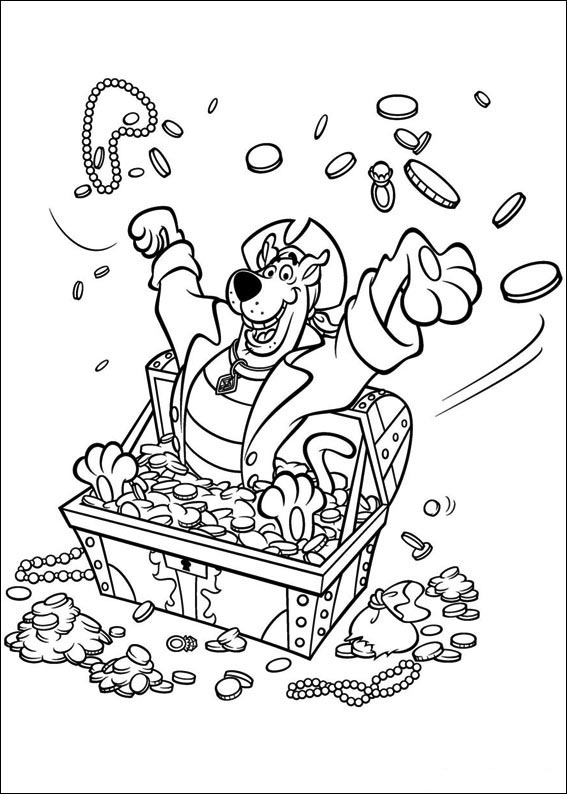 Scooby Doo Fargelegge for barn 13 Scooby Doo 13