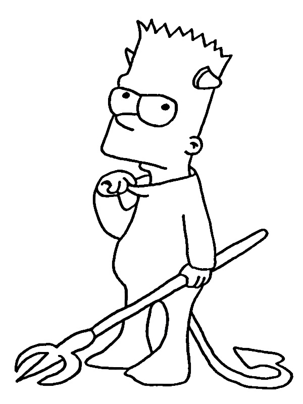 Los Simpson para Dibujar 11