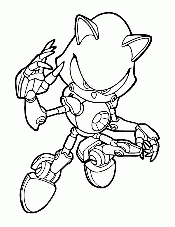 Imprimir Dibujos para Dibujar Sonic 18