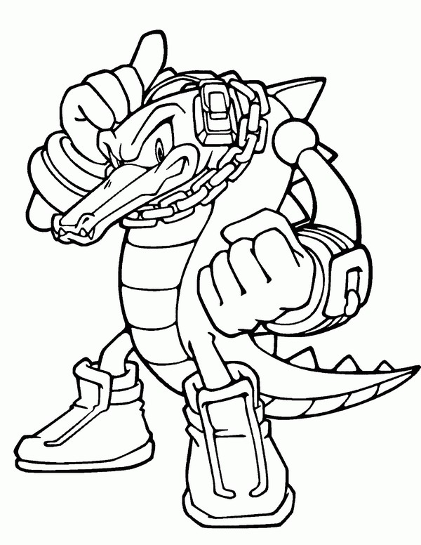 Desenhos para Pintar Sonic 2