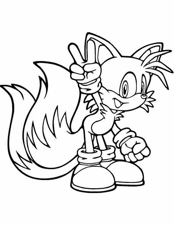 Desenhos do Sonic para Colorir