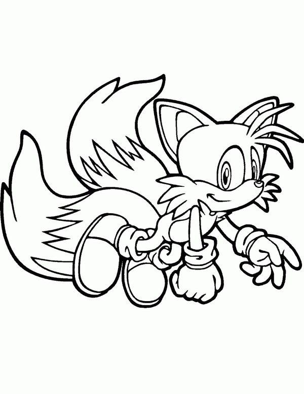 Dibujos para Colorear, Pintar , imprimir..: Sonic y Tails