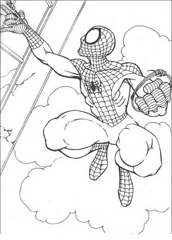 860 Colouring Pages Spiderman Free  Free