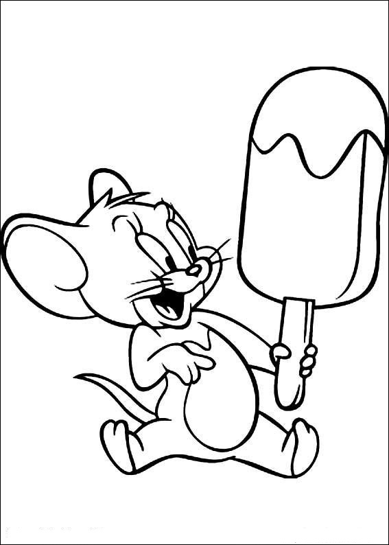 Imprimir Dibujos para Dibujar Tom y Jerry 84