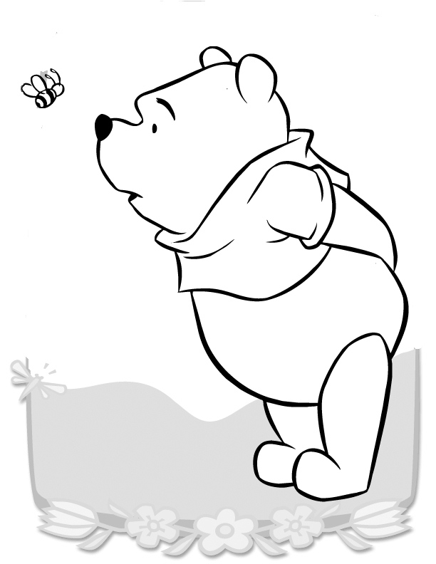 Dibujos Faciles y Bonitos Winnie the Pooh 17