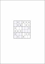 Sudoku 6x6107