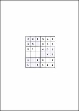 Sudoku 6x62