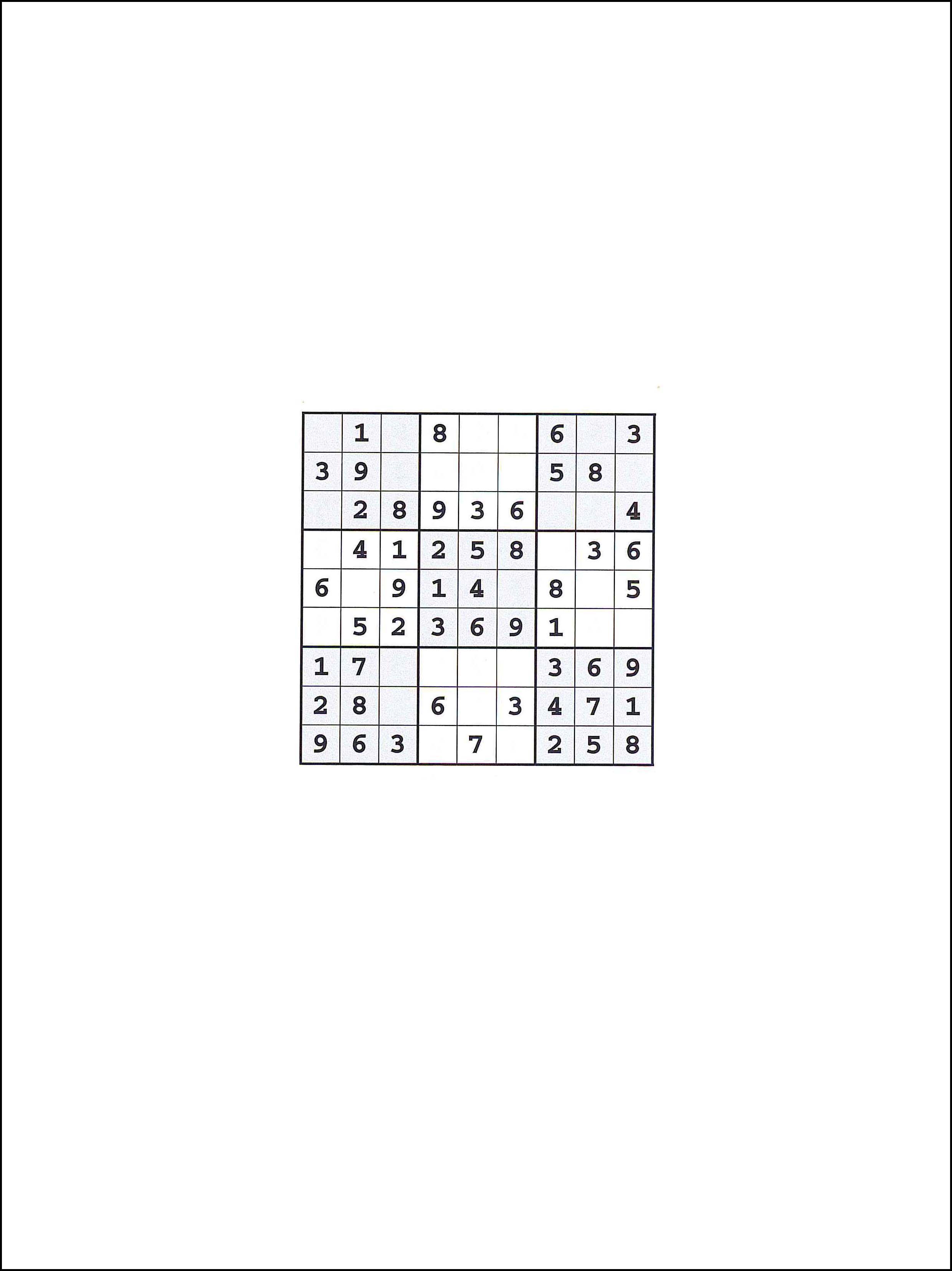 Sudoku 9x9 30