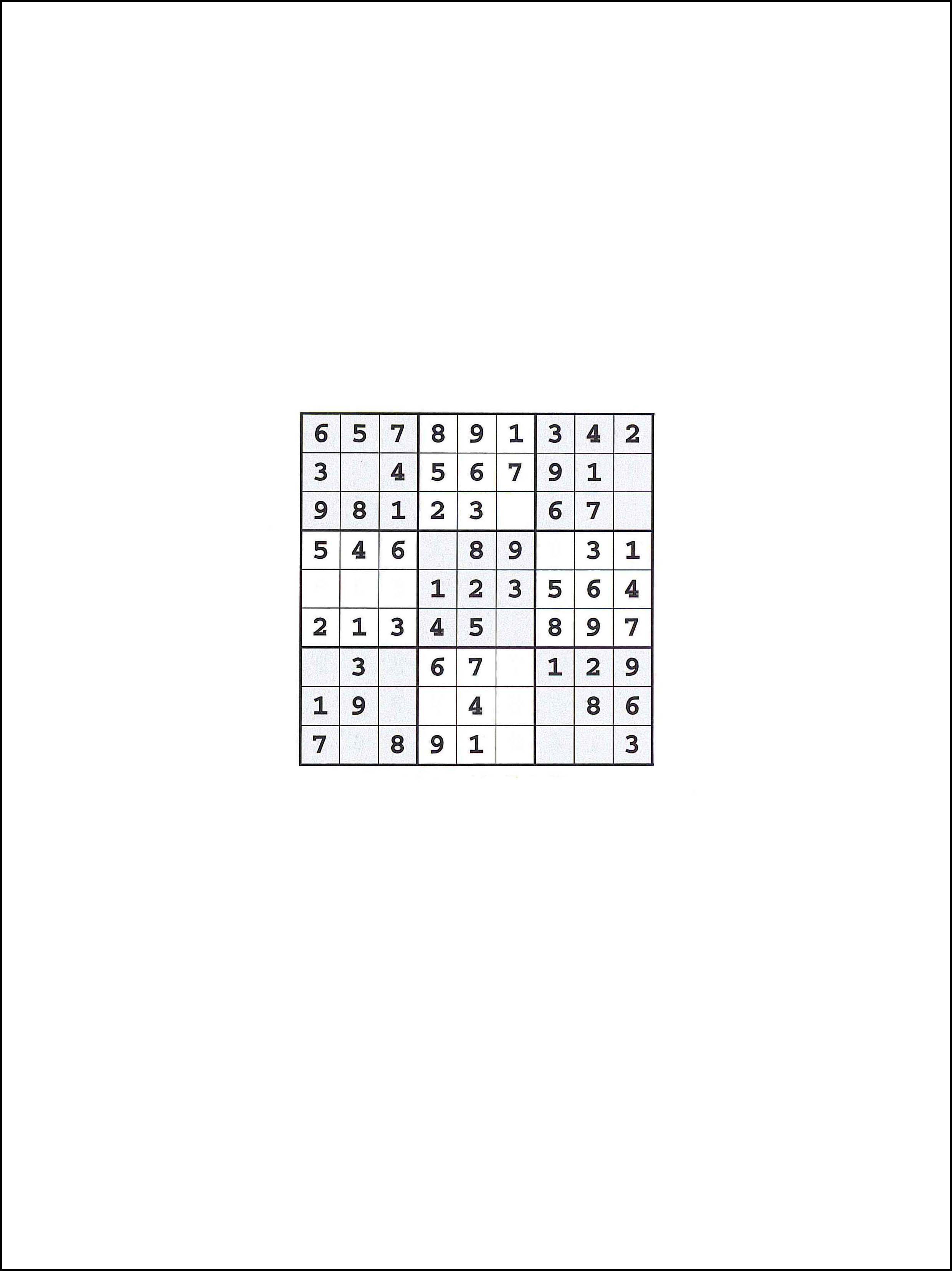 Sudoku 9x9 5