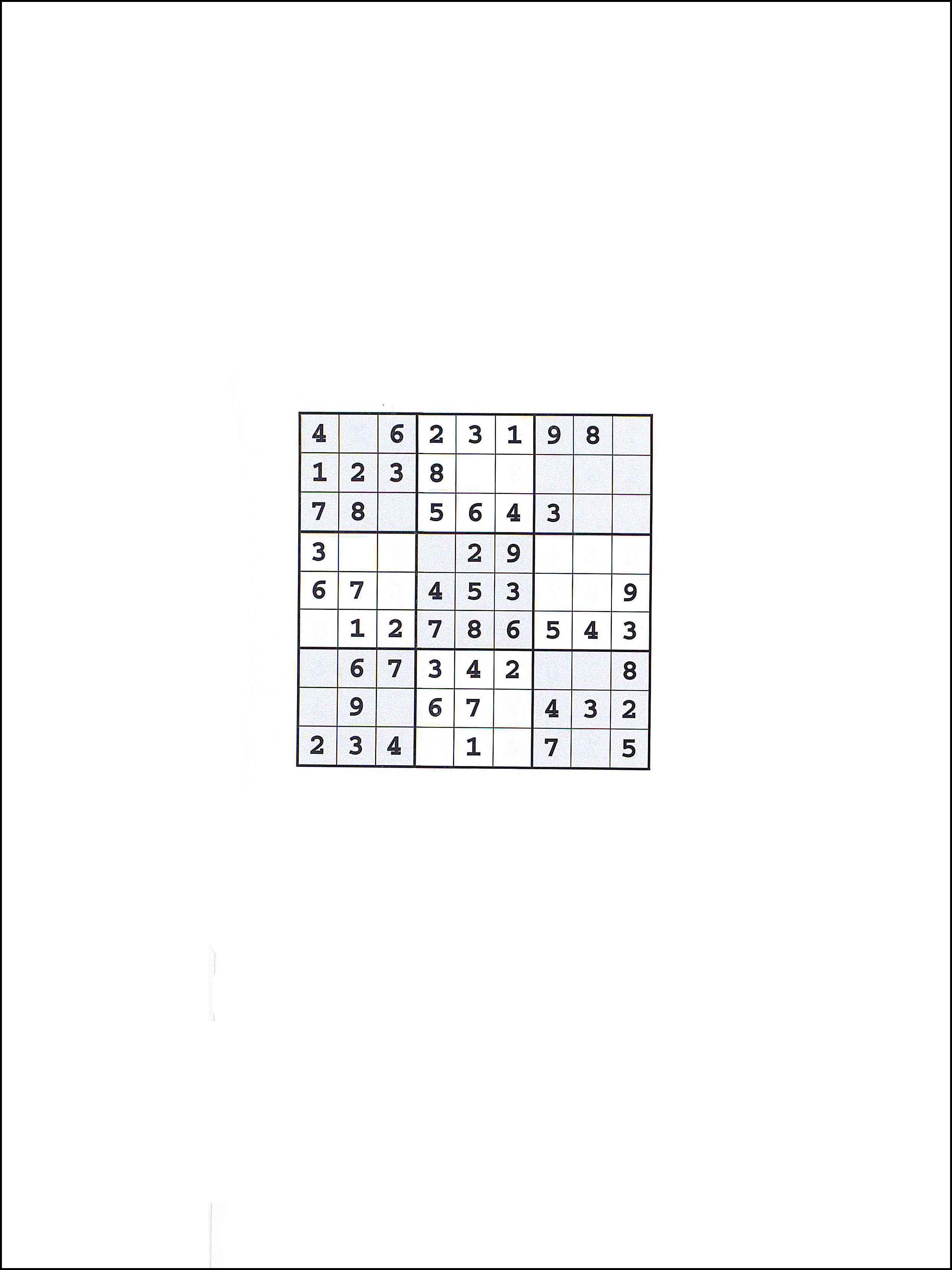 Sudoku 9x9 54