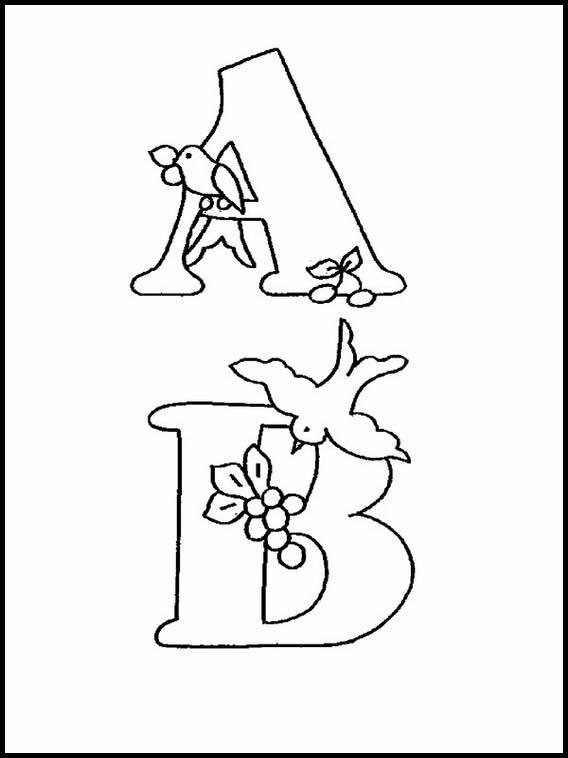 Alfabeto com desenhos para crianças 2