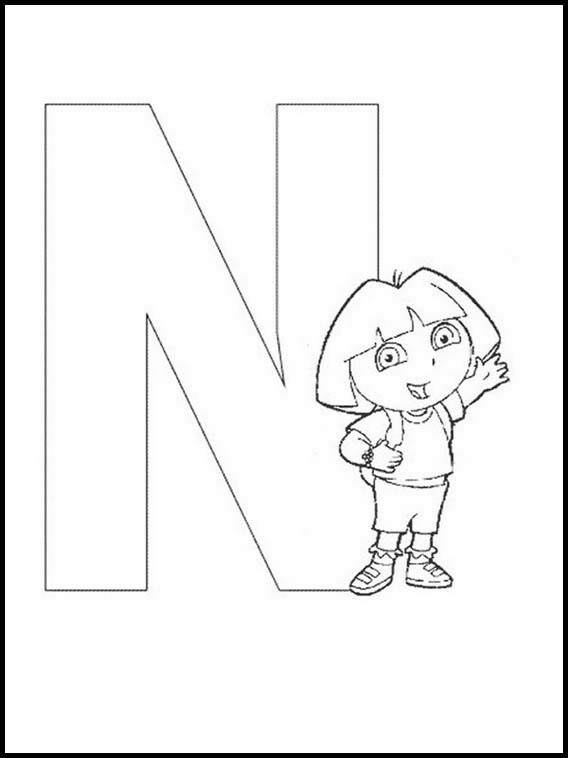 Alfabeto com desenhos para crianças 87