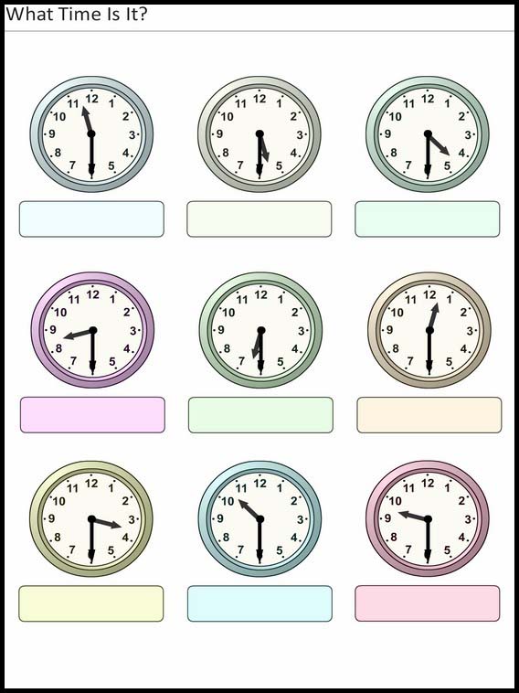 Que horas são? 29