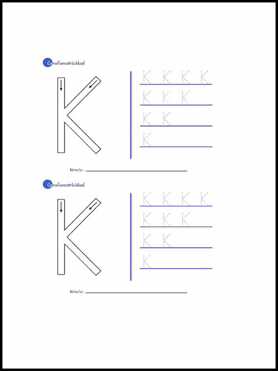 Alfabeto para aprender Espanhol 22