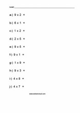 Multiplicações simples12
