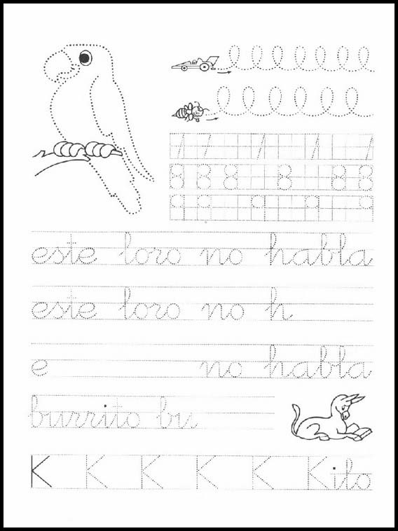 Ligue os pontos. Aprender Espanhol 16