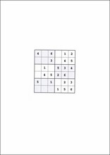 Sudoku 6x668