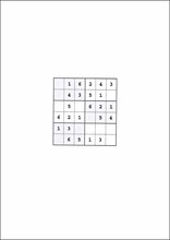 Sudoku 6x696