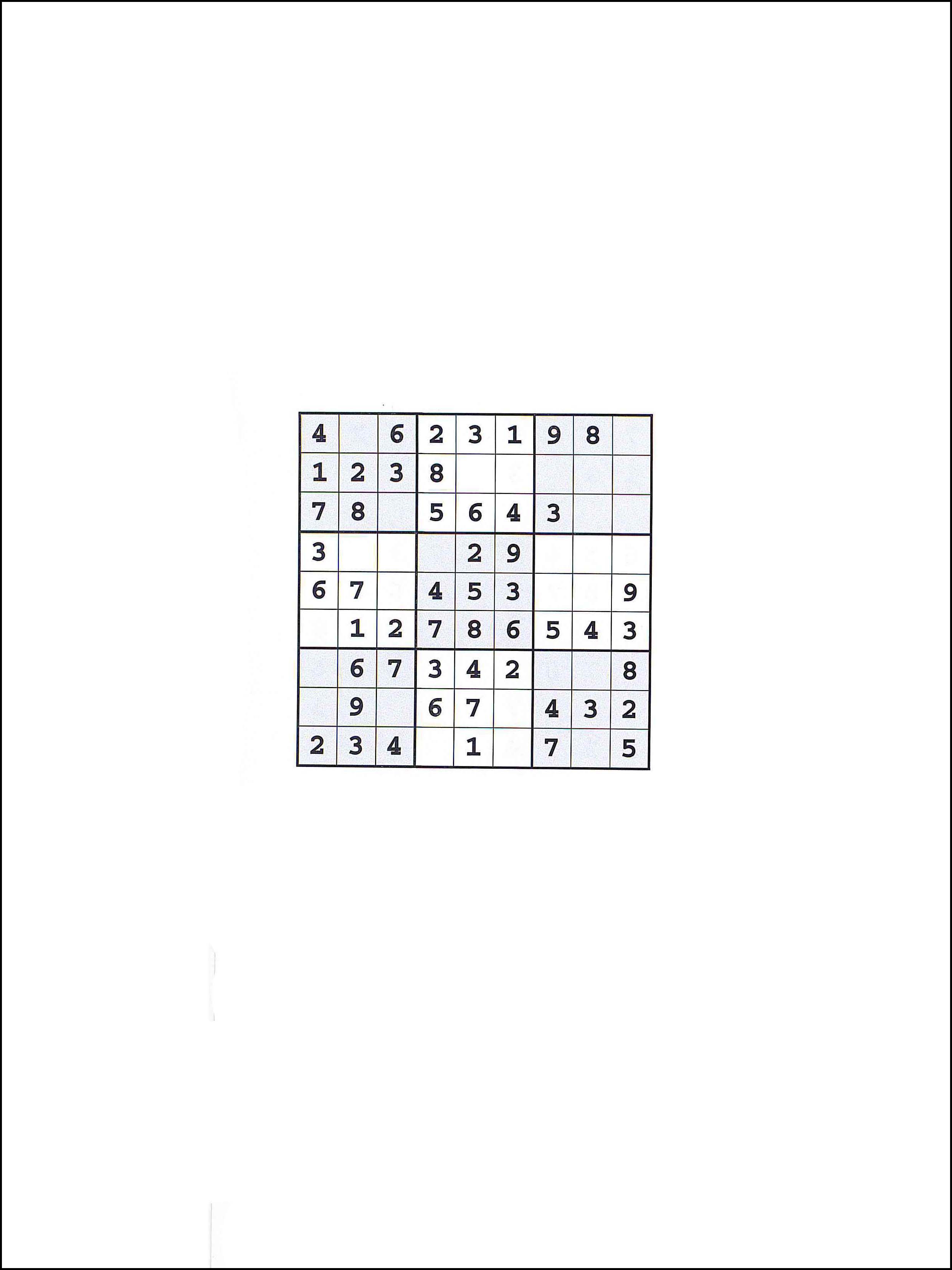 Sudoku 9x9 54