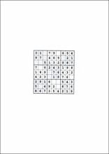 Sudoku 9x961