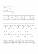 Kalligrafi Alfabet håndskrift17