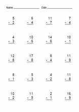 Nemme subtraksjoner24