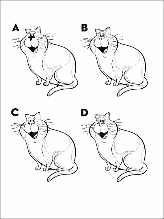 Trouvez l'ombre Différente 1