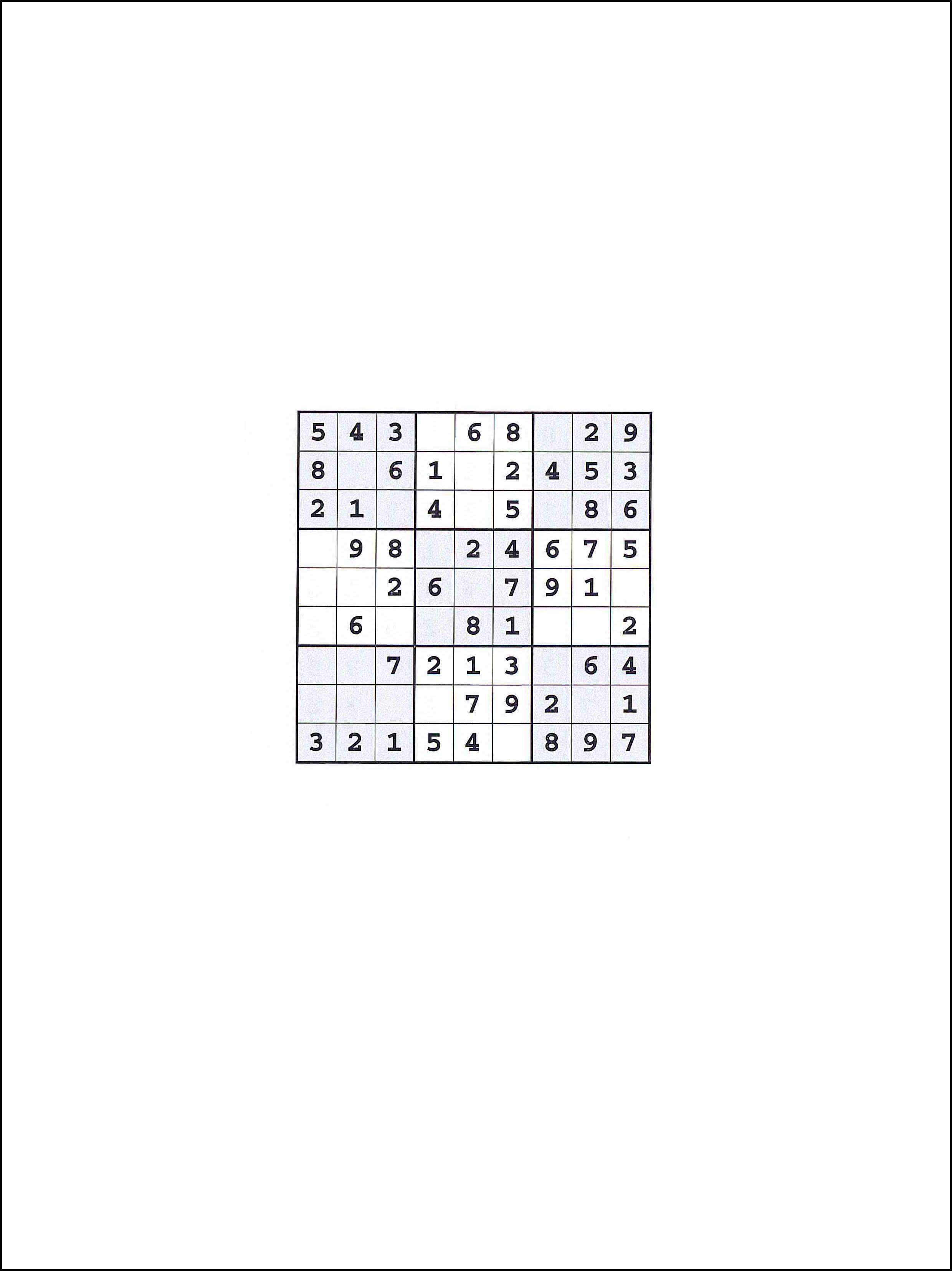 Sudoku 9x9 58