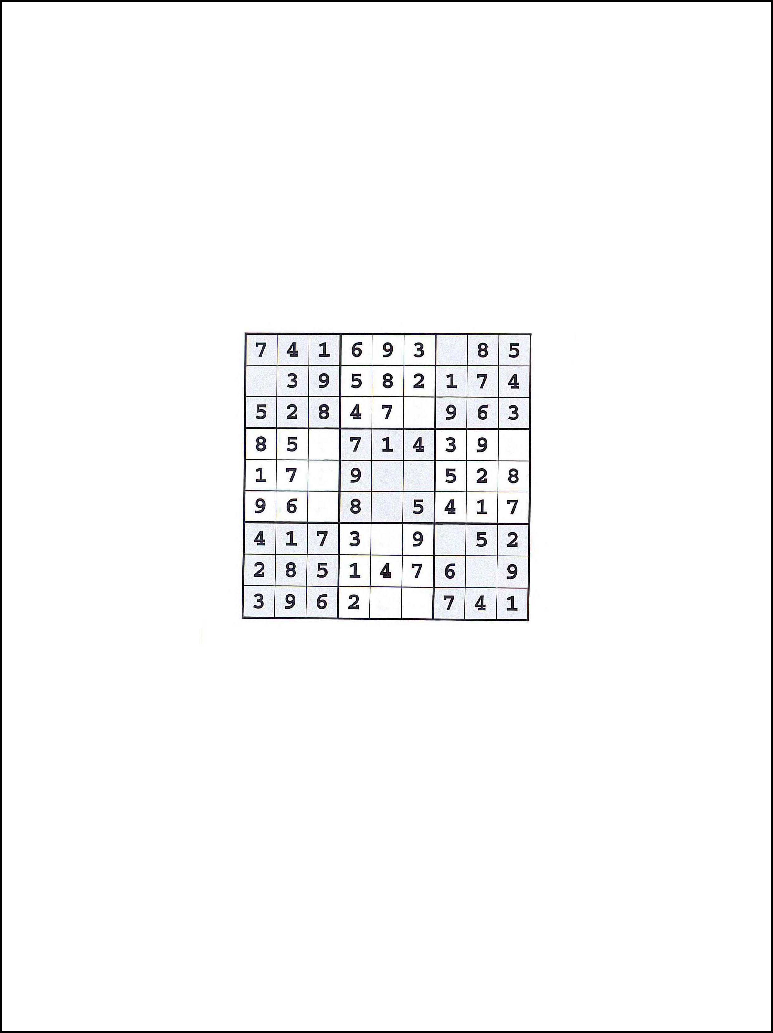 Sudoku 9x9 64