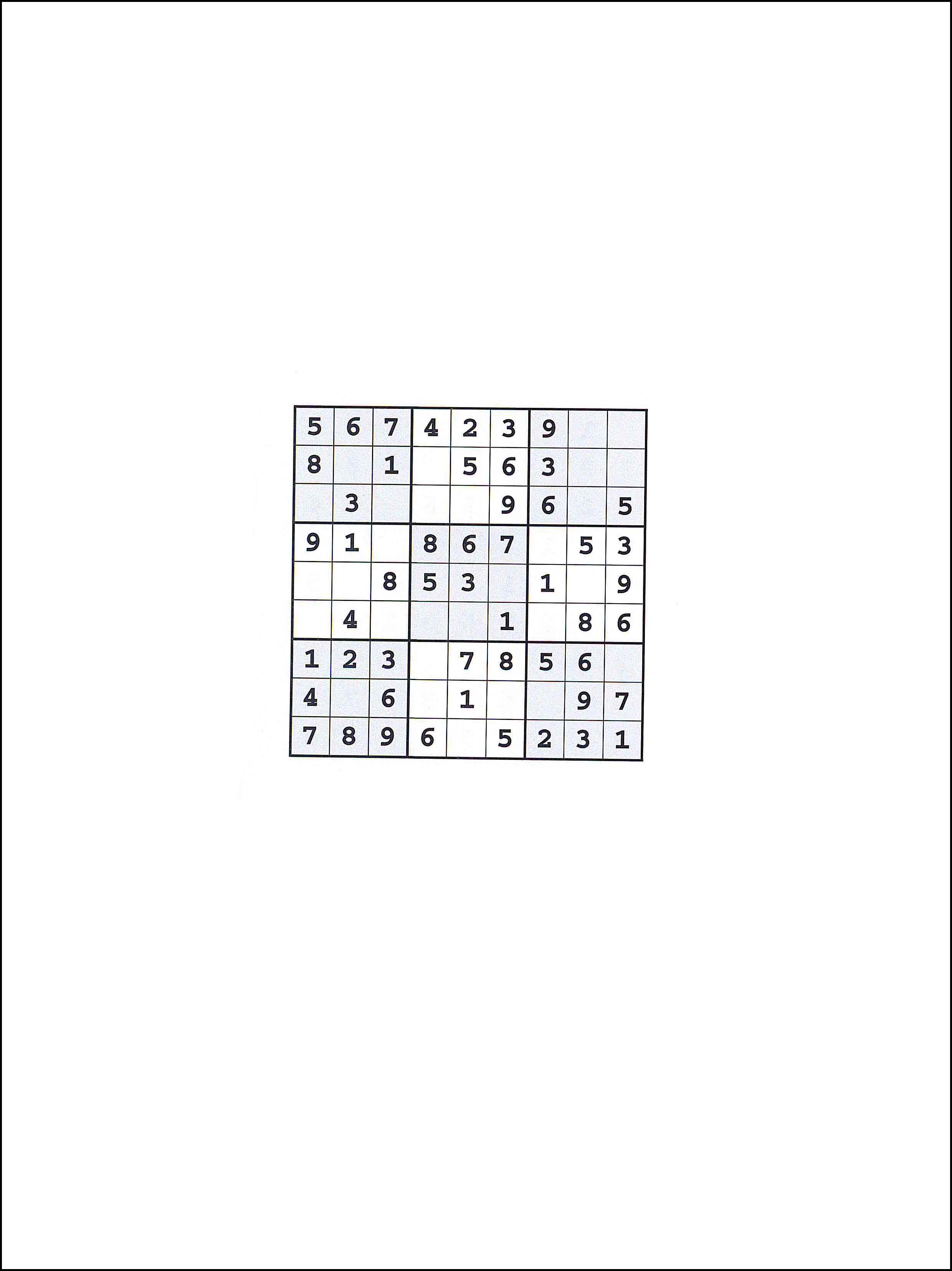 Sudoku 9x9 68