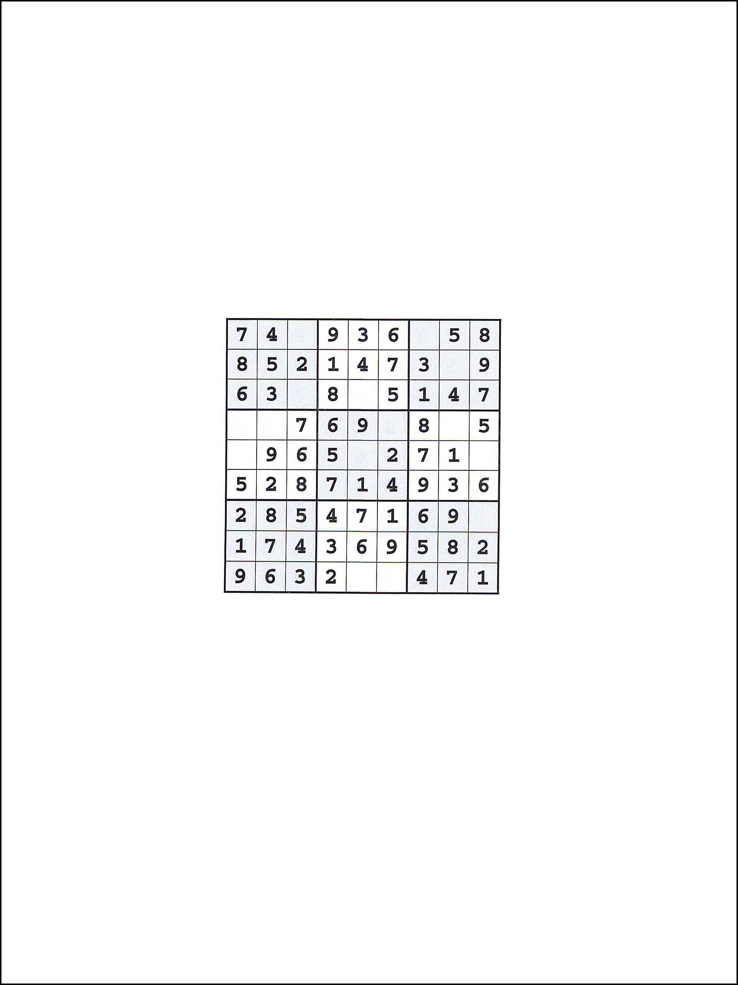 Sudoku 9x9 70