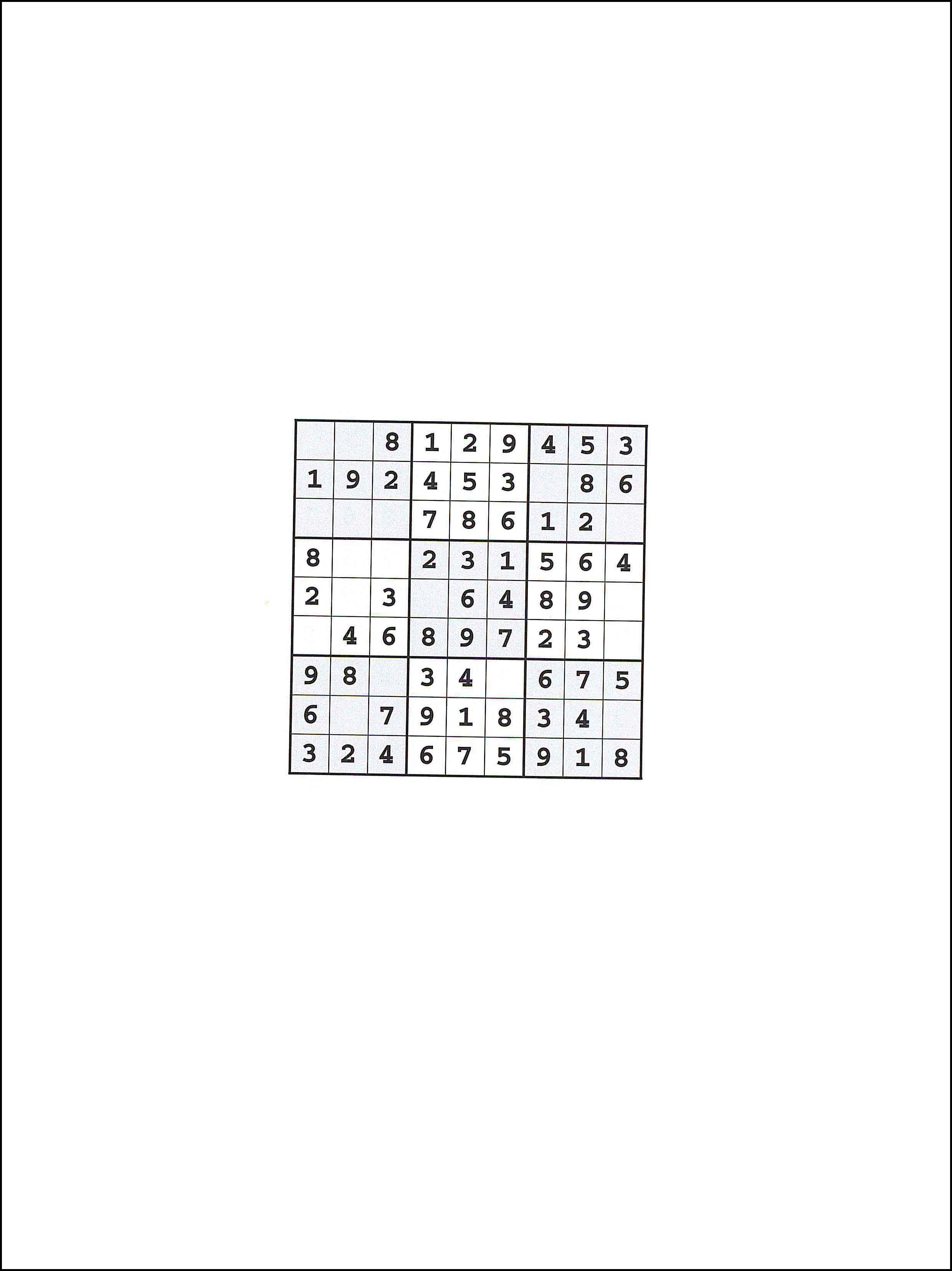 Sudoku 9x9 72