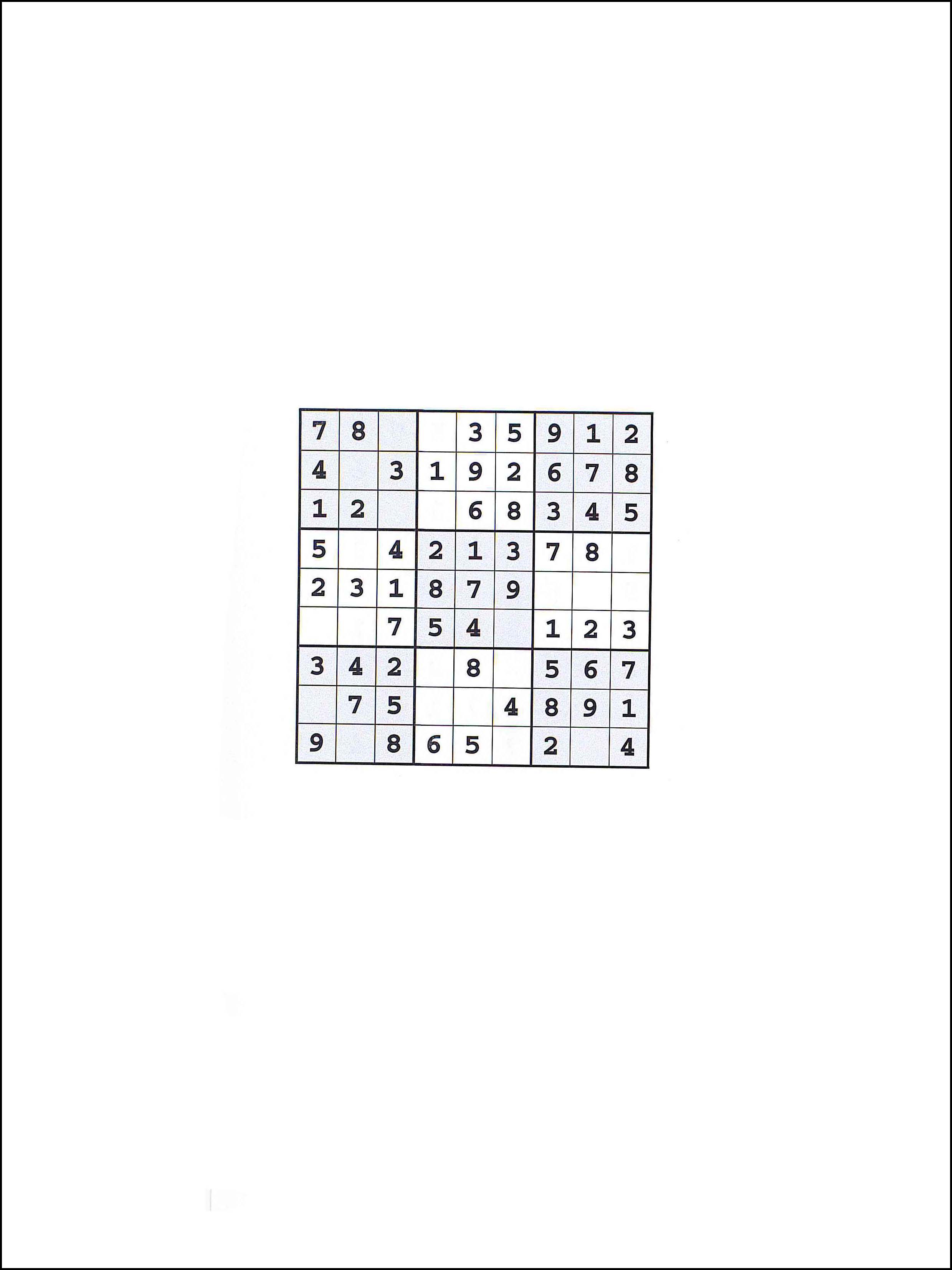Sudoku 9x9 73