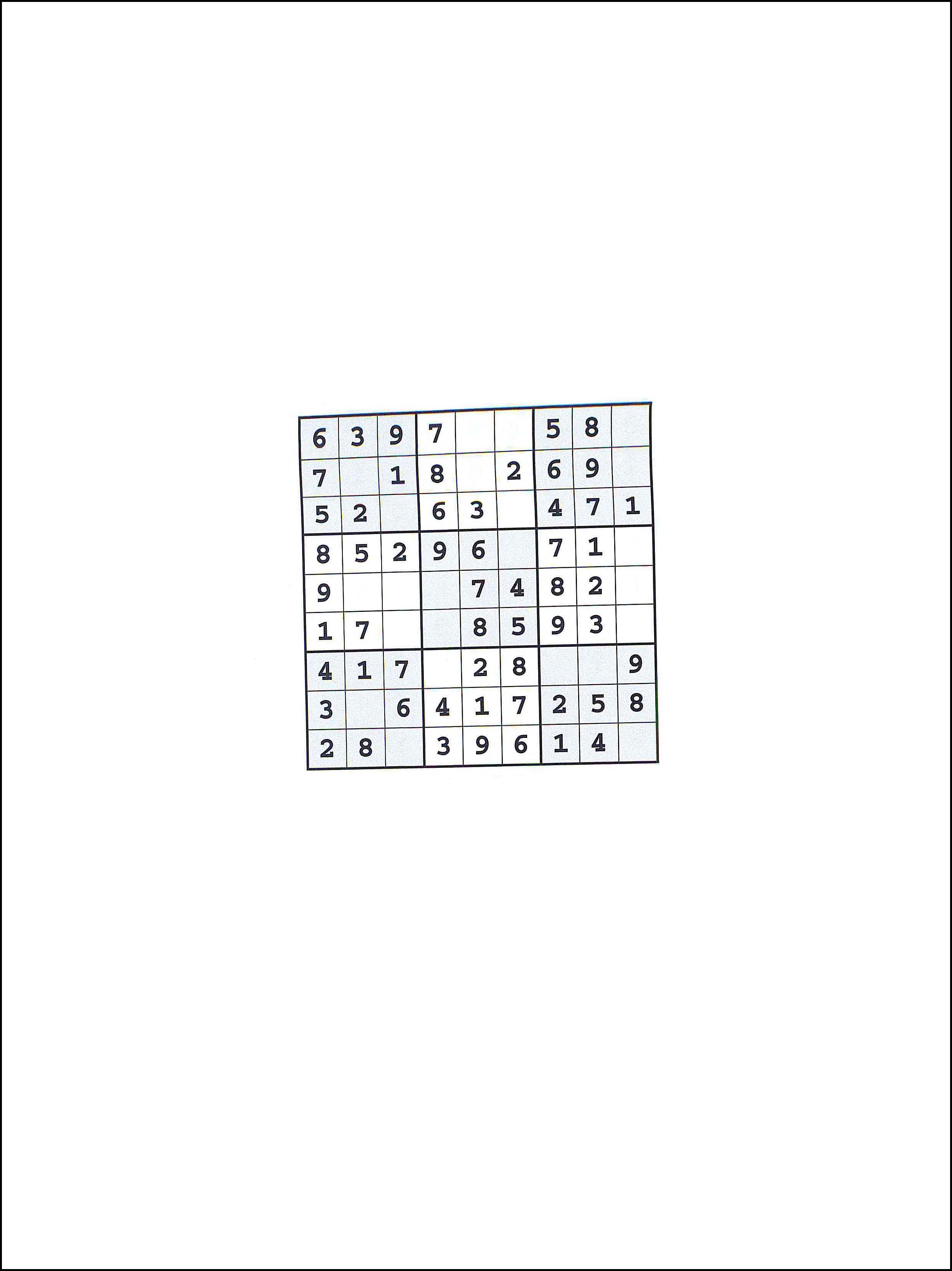 Sudoku 9x9 74