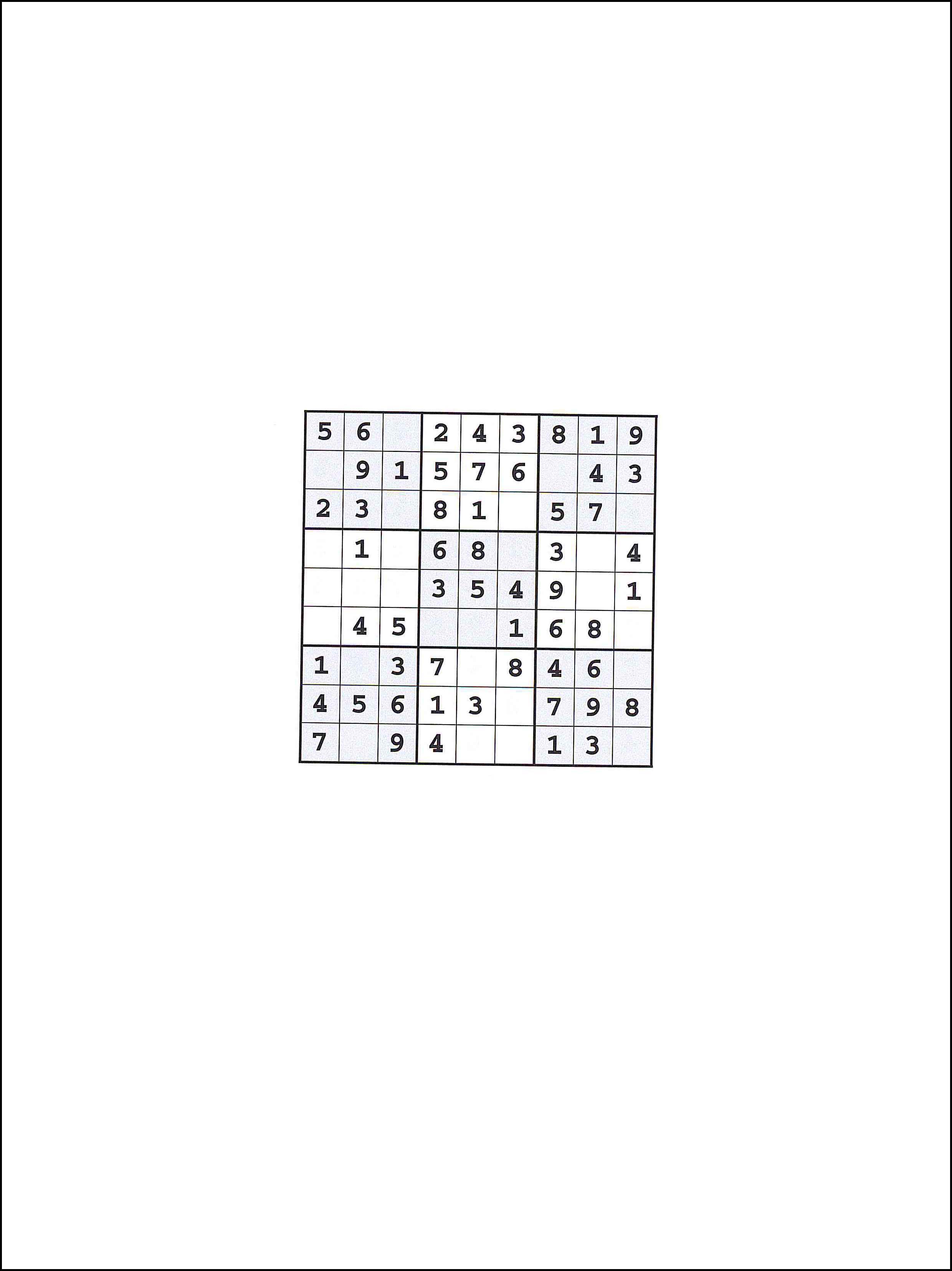 Sudoku 9x9 76
