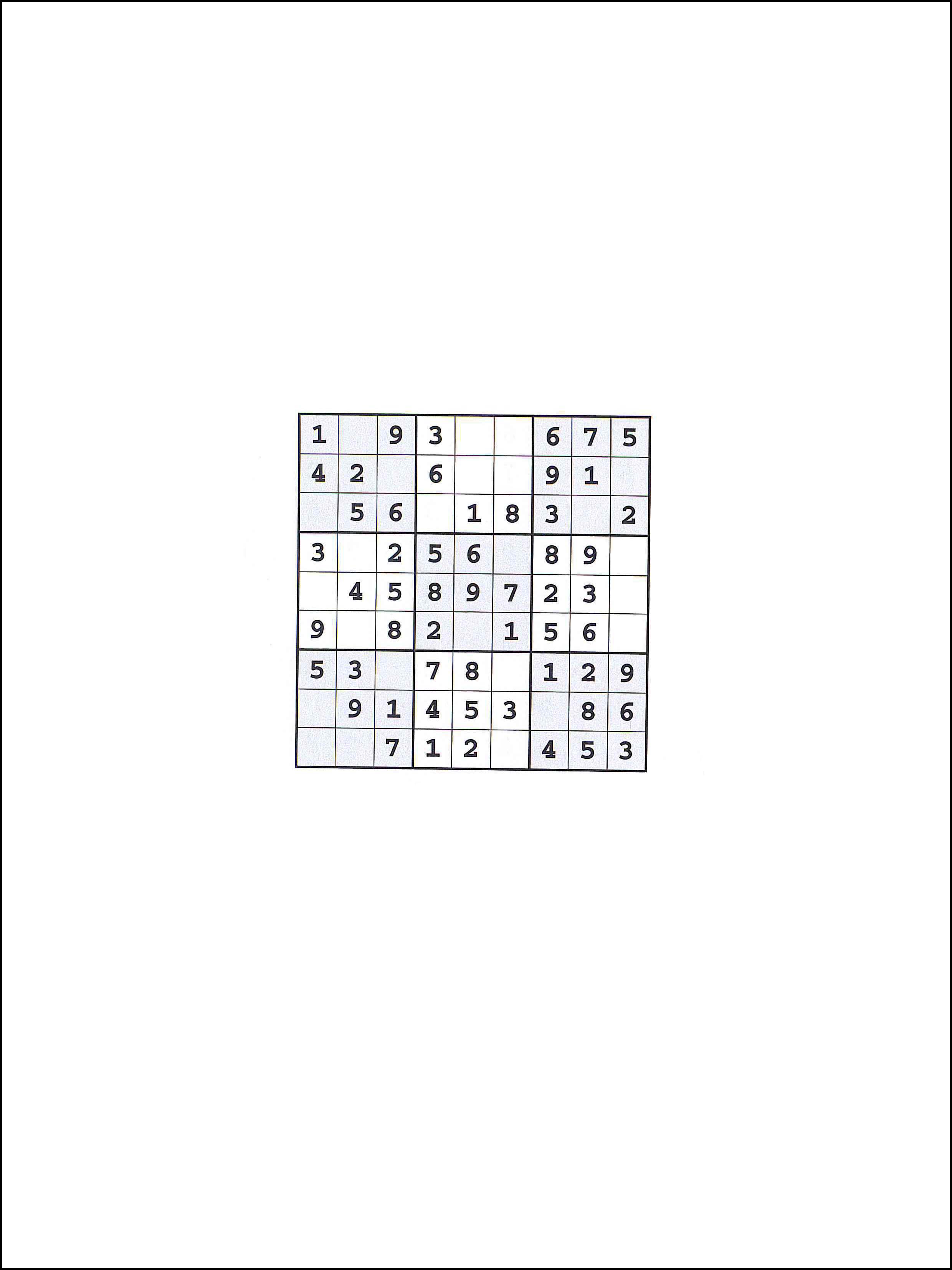 Sudoku 9x9 77