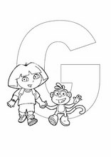 Alphabets avec des dessins d'enfants107
