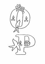 Alphabets avec des dessins d'enfants134